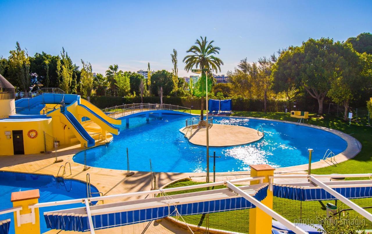 801 Estudio - Minerva Apartamentos - Vista Al Mar Y Montana - Piscina Y Playa 베날마데나코스타 외부 사진