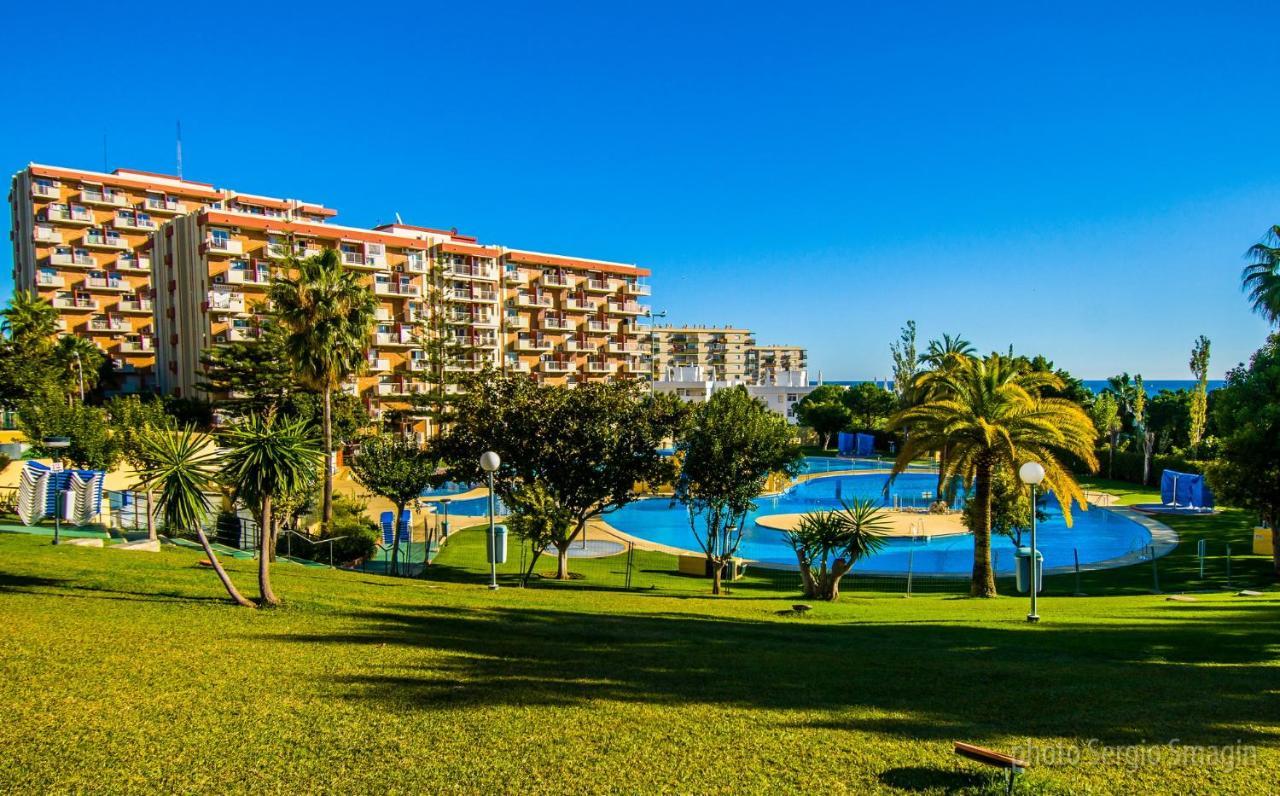 801 Estudio - Minerva Apartamentos - Vista Al Mar Y Montana - Piscina Y Playa 베날마데나코스타 외부 사진