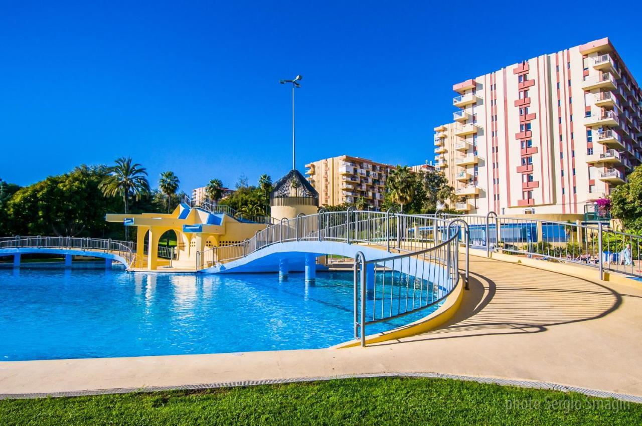 801 Estudio - Minerva Apartamentos - Vista Al Mar Y Montana - Piscina Y Playa 베날마데나코스타 외부 사진