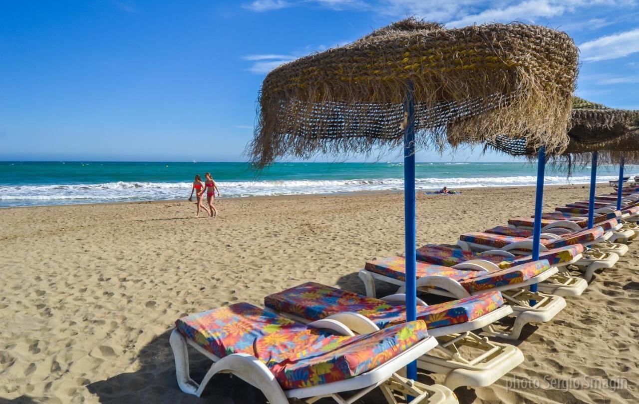 801 Estudio - Minerva Apartamentos - Vista Al Mar Y Montana - Piscina Y Playa 베날마데나코스타 외부 사진