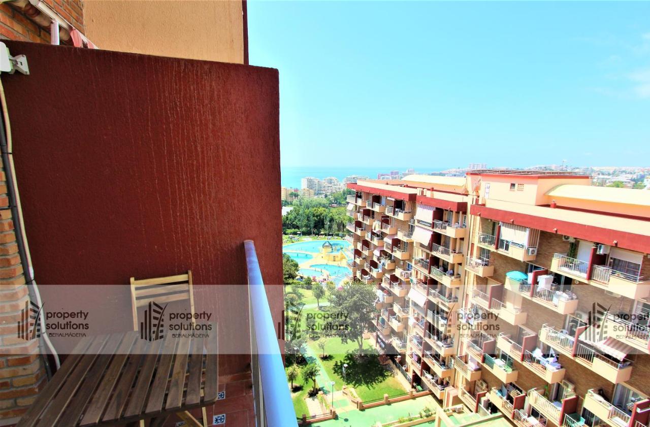801 Estudio - Minerva Apartamentos - Vista Al Mar Y Montana - Piscina Y Playa 베날마데나코스타 외부 사진