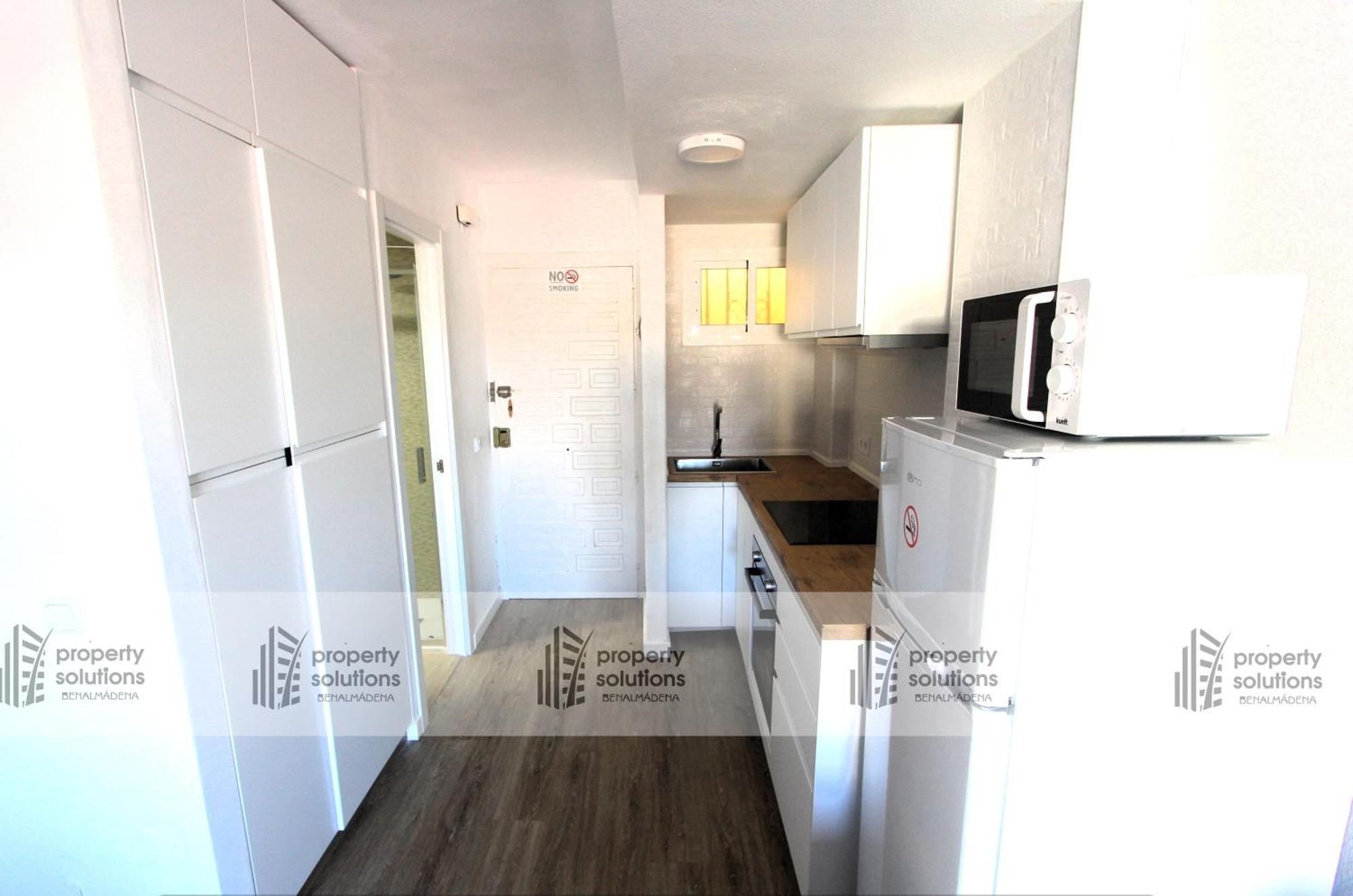 801 Estudio - Minerva Apartamentos - Vista Al Mar Y Montana - Piscina Y Playa 베날마데나코스타 외부 사진