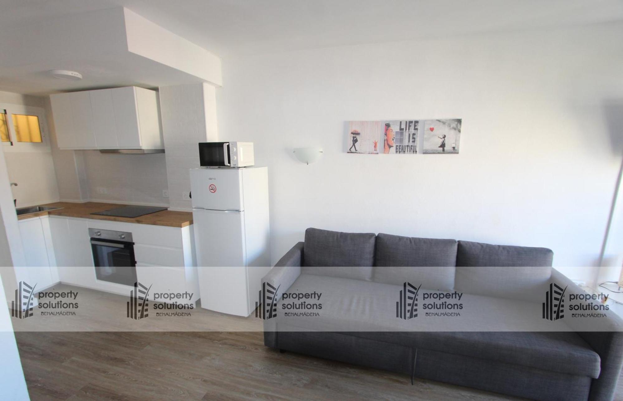 801 Estudio - Minerva Apartamentos - Vista Al Mar Y Montana - Piscina Y Playa 베날마데나코스타 외부 사진